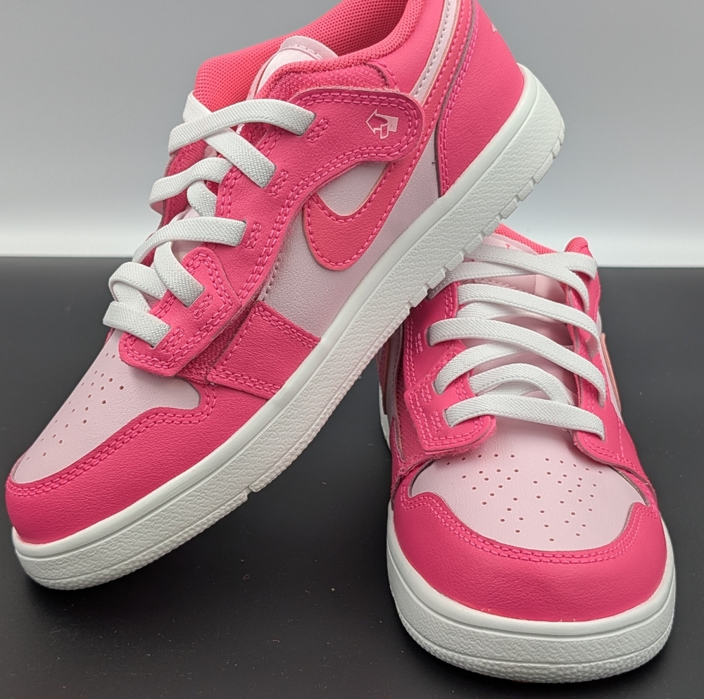 Nike Air Jordan 1 Low GS Pink Foam DR9748-661 Youth 3Y Girls Sneakers